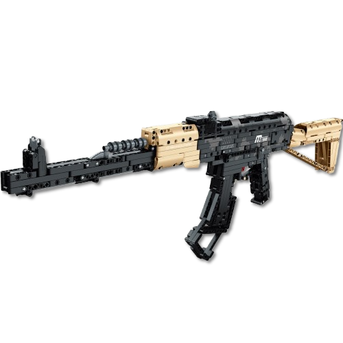 iM.Master AK47突擊步槍 - 高度還原模型玩具，射擊玩具，男孩積木與兒童娛樂 (7806)