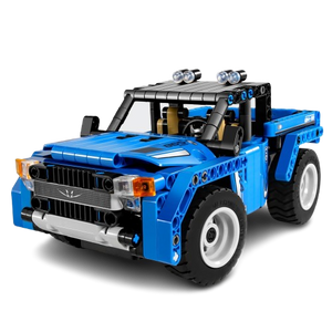 iM.Master 遙控皮卡SUV 2合1積木組 - 雙造型設計，遠距抗干擾，完美兒童玩具與送禮選擇。(8019)